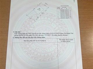 Bán thửa đất xây toà chdv  2 mặt ngõ oto  ngõ thông  phố nguyễn ngọc vũ  gần phố  giá đầu tư