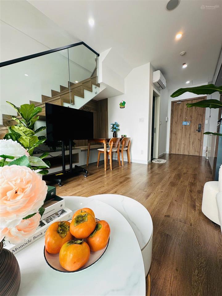 Duplex tầng trung  toà cao cấp nhất s  premium sky oasis  view sông hồng  full nội thất