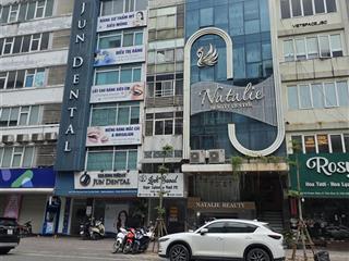 Cho thuê nhà mặt phố trung kính 65m x 6t mt 6m, thang máy, thông sàn, giá siêu hời
