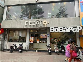 Cho thuê nhà mặt phố nguyễn ngọc vũ, đoạn đẹp nhất, mặt tiền rộng 8m, ăn uống vui chơi mọi mô hình