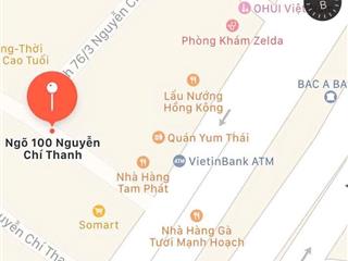Bán đất mặt phố nguyễn chí thanh, 3 mặt tiền, dt 430m2, mặt phố 12m, mặt ngõ 26m, mặt ngõ 20m