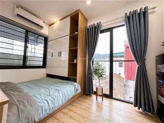 Bán toà chdv trương định 3 gác, ngõ thông kd gần ô tô gần neu, 60m2*7t, tm, 18pn, dt900tr/năm