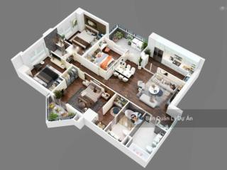 Chính chủ cần bán căn 135m2 4pn, 3wc, 3 mặt thoáng. qũy hàng vip, view công viên, sông hồng 6,5 tỷ