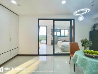 1pn 1pk rộng 50m2, gần lotte, sc vivo, crescent mall quận 7. 5p, 7p tới đh tdt, rmit, quận 4 quận 8