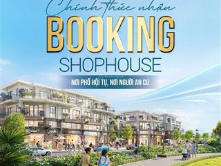 Booking shophouse nam long central lake view hô & trục 47m lê trọng tấn