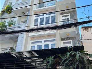 Bán nhanh trong tháng nhà lê trực, phường 7, bình thạnh  giá3tỷ950/63,8m2. gần chợ cây quéo. hxh