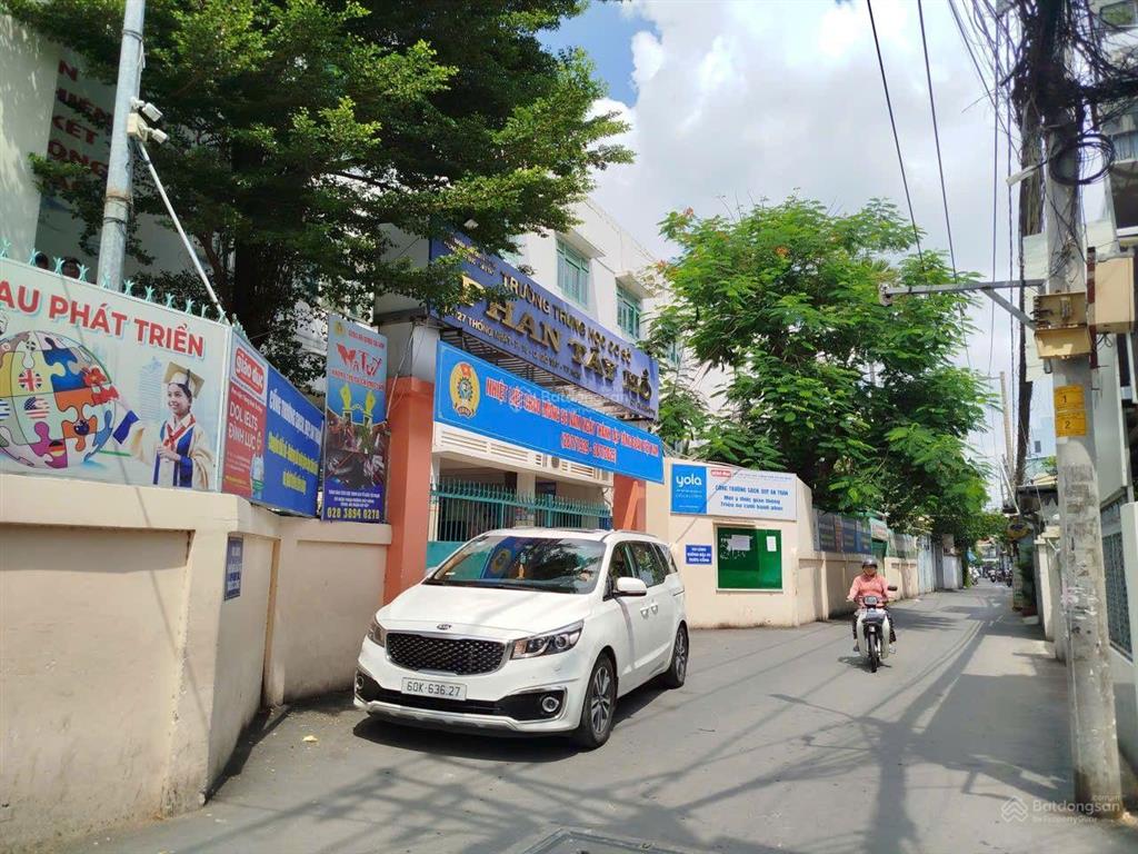 Nhà c4 102m2(4x26m). chỉ 6tỷ5. xe hơi tới cửa. gần trường phan tây hồ đường thống nhất, gò vấp.
