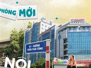 Bql tòa nhà phương anh building 81 trần thái tông cho thuê văn phòng.  ms thảo 0388 189 ***