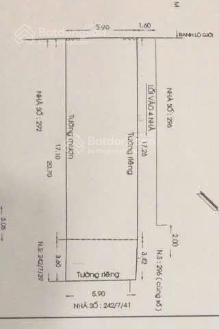 Bán nhà mt nguyễn thiện thuật quận 3, 6x20.7m cn 122m2, ctxd hầm 7 lầu giá 55 tỷ