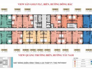 Bán căn hộ chung cư tại the pathway sầm sơn. tòa p1 tầng 15 giá tốt. bàn giao nhà năm 2026