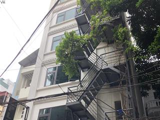 Mặt ngõ hoàng quốc việt  mt 6,5m, ô tô tránh  kinh doanh, gần phố. 95m2, 4 tầng. chỉ 27 tỷ