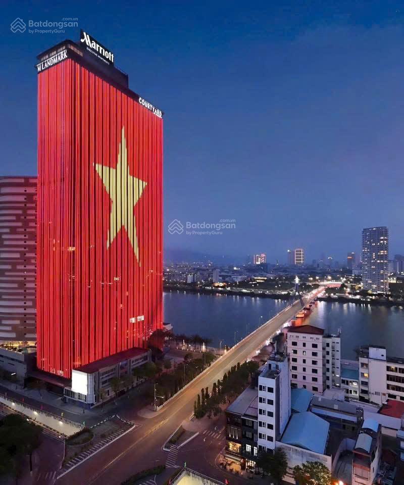 Mlandmart đà nẵng đẳng cấp sống sang/full nội thất cc, sổ lâu dài, giá tốt từ cđt marriott ck13%