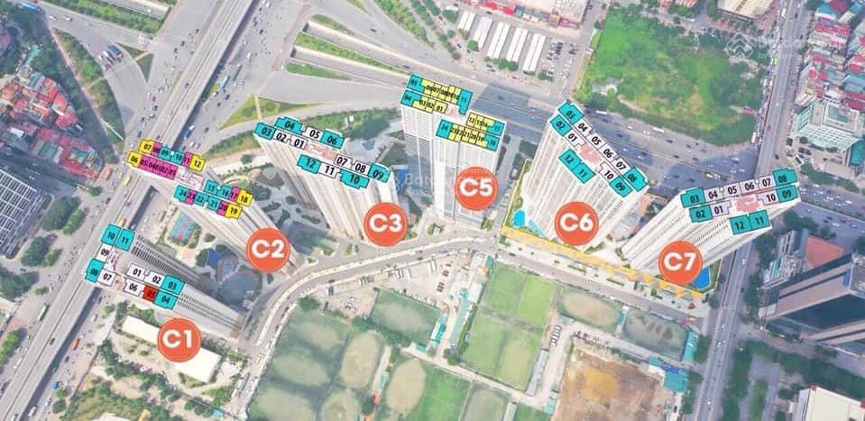 Cho thuê căn hộ 3 ngủ được trang bị cơ bản tại dcapitale trần duy hưng. giá 25tr/tháng.