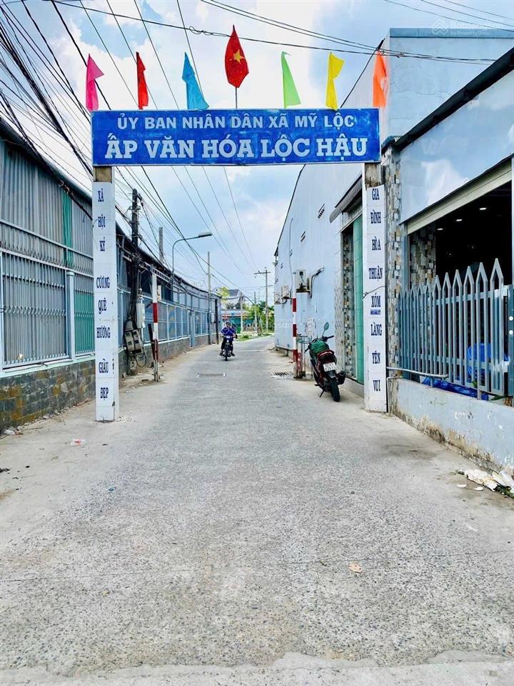 Bán đất mặt tiền đường nhựa cộng đồng lộc hậu, cần giuộc, long an, 1,4 tỷ, 119 m2 shr