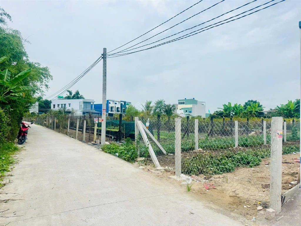 Bán đất 173,5m đường xe hơi xã mỹ lộc cần giuộc long an,giá 1 tỷ 280tr shr đất sạch khu dân cư đông