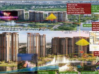 Gía tốt căn góc 2 phòng ngủ, view nhạc nước, công viên bờ sông tháp a2  x  11 masteri park place