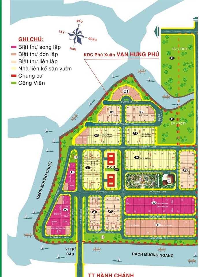 41 triệu/m2. diện tích 230m2 lô biệt thự giá tốt nhất phú xuân vạn hưng phú nhà bè.  0986 766 ***