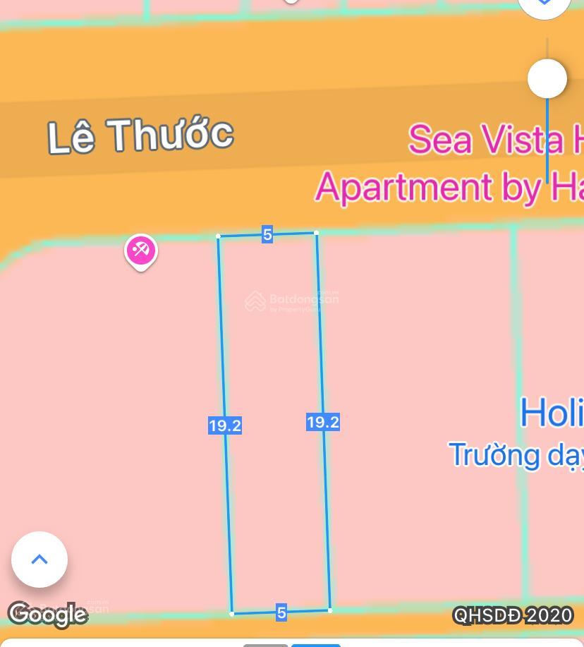 Bán lô đất vị trí đẹp tại đường lê thước, sơn trà, đà nẵng. sát hồ nghinh, gần biển mỹ khê