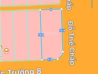 Tôi bán lô góc 145m2 đường đỗ thế chấp và phước trường 8, mỹ khê, sơn trà. đối lưng võ nguyên giáp