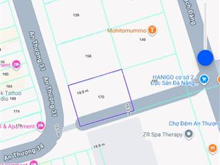Còn duy nhất 1 lô 300m2 đường an thượng 31, khu phố an tây an thượng, đà nẵng. xây cao 12 tầng