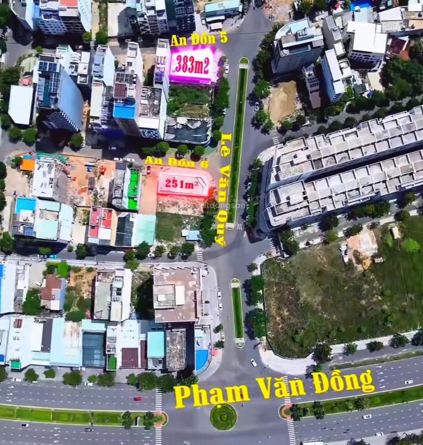 Chính chủ bán gấp 251m2, 383m2, 465m2 đường lê văn quý và an đồn 6. cách phạm văn đồng 50m