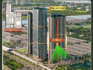 Bán nhanh căn 1 ngủ đẹp view thoáng biệt thự, metro giá hơn 5 tỷ ,kí trực tiếp cdt,  0962 284 ***