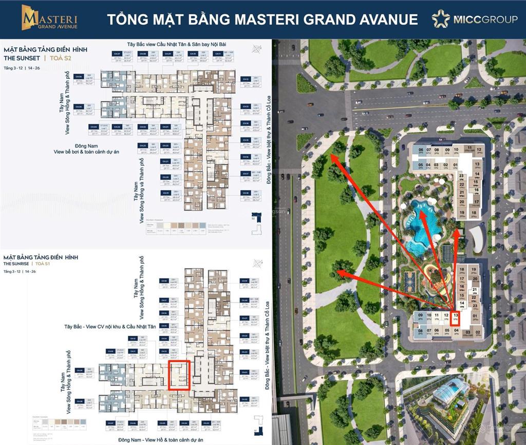 Căn 1pn rộng nhất, bếp giấu view bể bơi resort 1 bước xuống tầng tiện ích masteri, 0946 455 ***