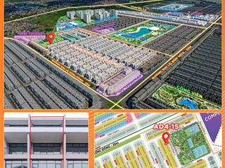 Liền kề sân vườn trực diện công viên 78m2 mt 6m, mua gốc cđt đơn giá rẻ 135tr/m2,  0946 455 ***