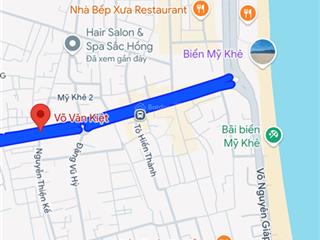 Bán đất mặt tiền đường 7m5 đặng vũ hỷ sát võ văn kiệt giá 6x triệu/m2