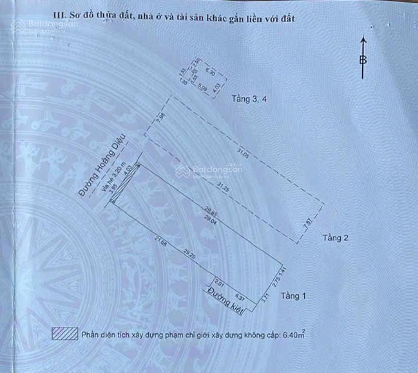 Chủ cần tiền bán gấp nhà 4 tầng mặt tiền đường hoàng diệu ngang 8m giá tốt cho khách thiện chí