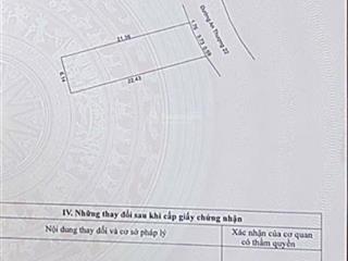 Bán đất 2 mặt tiền trước sau đường an thượng 22