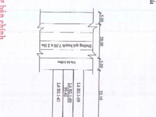Bán 4 lô liền kề mặt tiền đường an dương vương ngũ hành sơn
