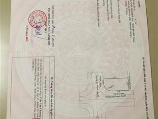 Bán lô góc 2 mặt tiền đường 10m5 tân trà