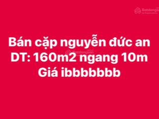 Bán đất mặt tiền đường 7m5 nguyễn đức an