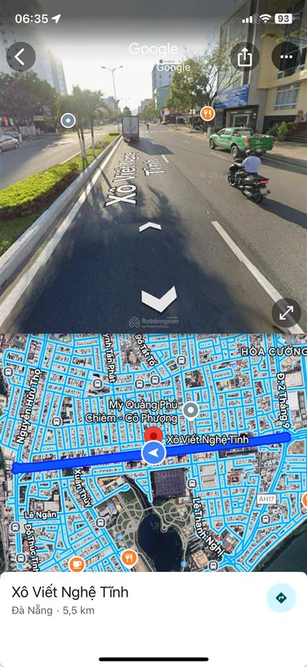 Bán đất mặt tiền đường xô viết nghệ tĩnh, ngang 22m