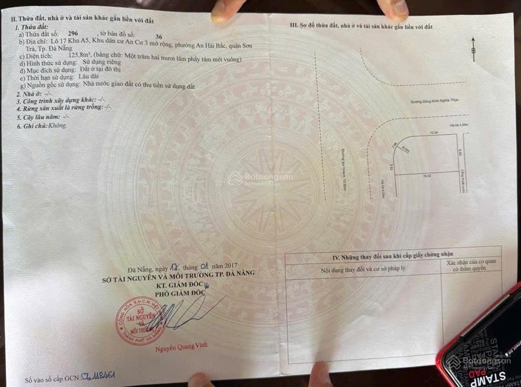 Bán đất mặt tiền đường 10m5 chính hữu ngang 9m  10m  12m  17m giá chỉ 100 triệu/m2