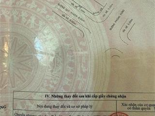 Bán lô góc 2 mặt tiền đường phùng hưng liên chiểu