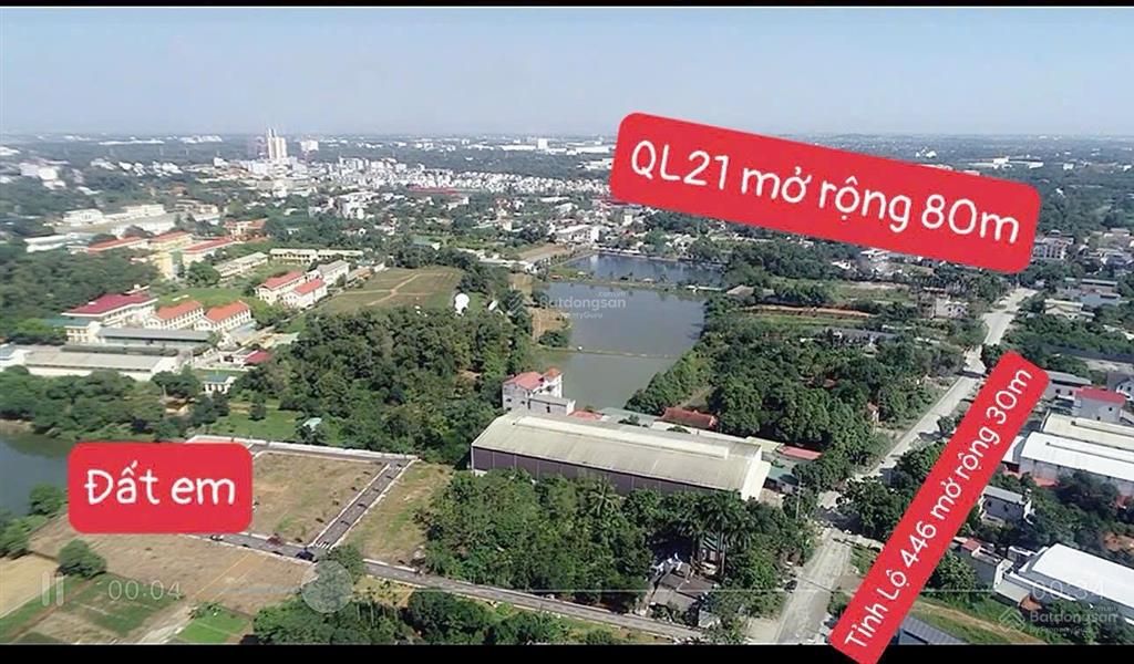 Lô góc 2 mặt tiền đất phú cát khu công nghệ cao hòa lạc giá rất tốt