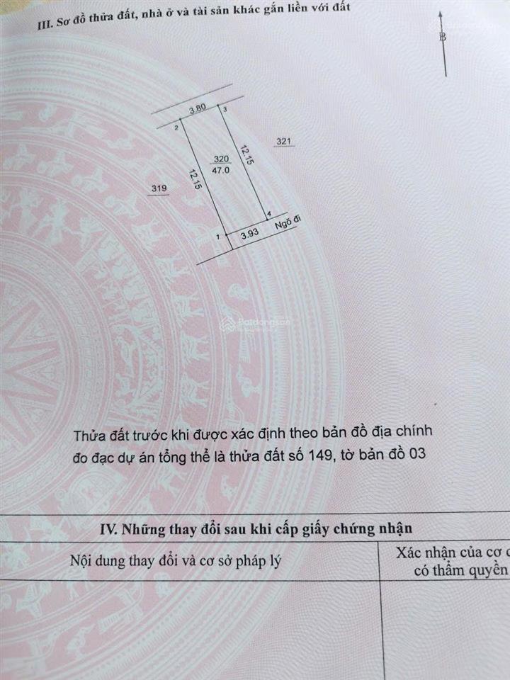 Mảnh đất nhỏ siêu hiếm tại an khánh giá phủ lý 0977 327 ***