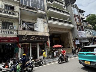 285 tỷ  mặt phố hàng gai, 220m2, 7 tầng nổi, 1 hầm, vị trí kim cương, tuyến phố thuộc top thế giới