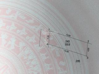 Cc rất cần bán lô đất 59.6m2 thôn nhì xã vân nội đa hn vị trí đẹp thông ô tô tứ phía 30m ra ql 23b