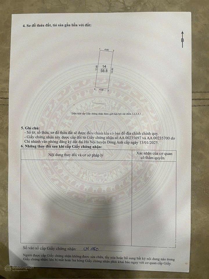 Siêu phẩm 1 lô đất cực đẹp hiếm có cần bán 58,8 m mt 4,56 m nở hậu wieu công viên