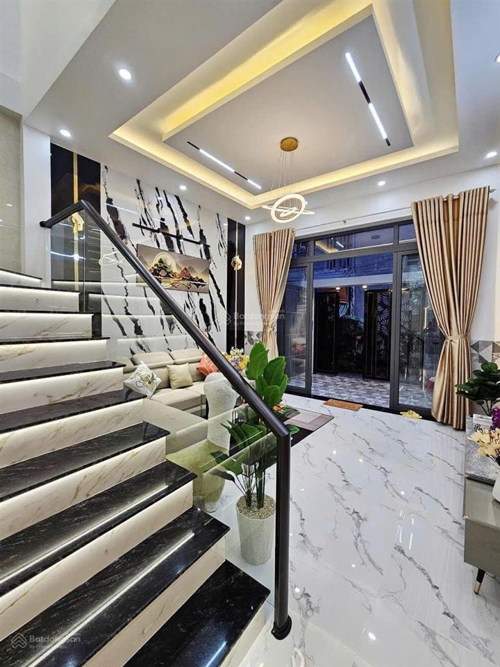 Ngộp bank gấp bán hxh nguyễn văn luông 48m2 4 tầng btct, 4 phòng ngủ, 3wc, cách mặt tiền 50m