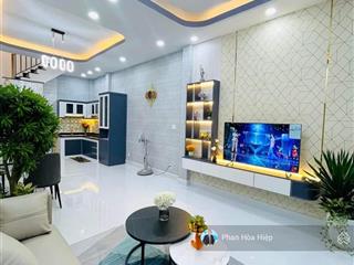 Bán gấp hxh phạm phú thứ, 4 tầng btct, 65m2 ngang hiếm 5m, có sân thượng 4pn, 5wc, nội thất châu âu