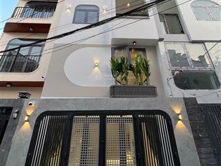 Nhà mới xây hxh 8m phạm phú thứ, 4 tầng btct, 4pn 4 wc, có sân thượng, gần chợ bình tiên,