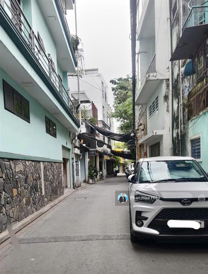 Xuất cảnh bán gấp nhà hẻm 8m hậu giang, 68m2, 4 tầng btct, 4 pn 4wc, gần chợ bình tây