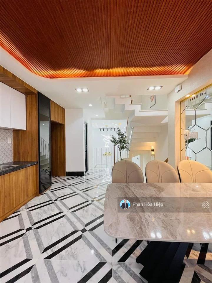 Nhà hxh mới xây nguyễn văn luông 48m2, 4 tầng btct, 4pn 5wc, có hẻm hậu sau nhà, ngay cv bình phú