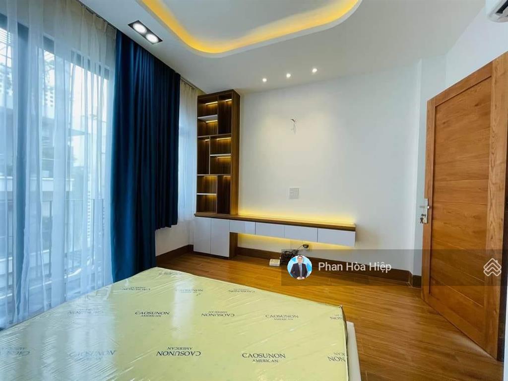 Nhà hxh mới xây nguyễn văn luông 48m2, 4 tầng btct, 4pn 5wc, có hẻm hậu sau nhà, ngay cv bình phú