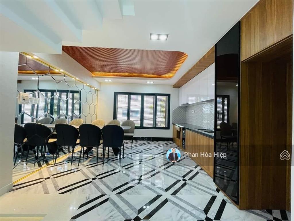 Nhà hxh mới xây nguyễn văn luông 48m2, 4 tầng btct, 4pn 5wc, có hẻm hậu sau nhà, ngay cv bình phú