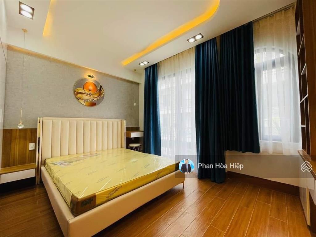 Nhà hxh mới xây nguyễn văn luông 48m2, 4 tầng btct, 4pn 5wc, có hẻm hậu sau nhà, ngay cv bình phú